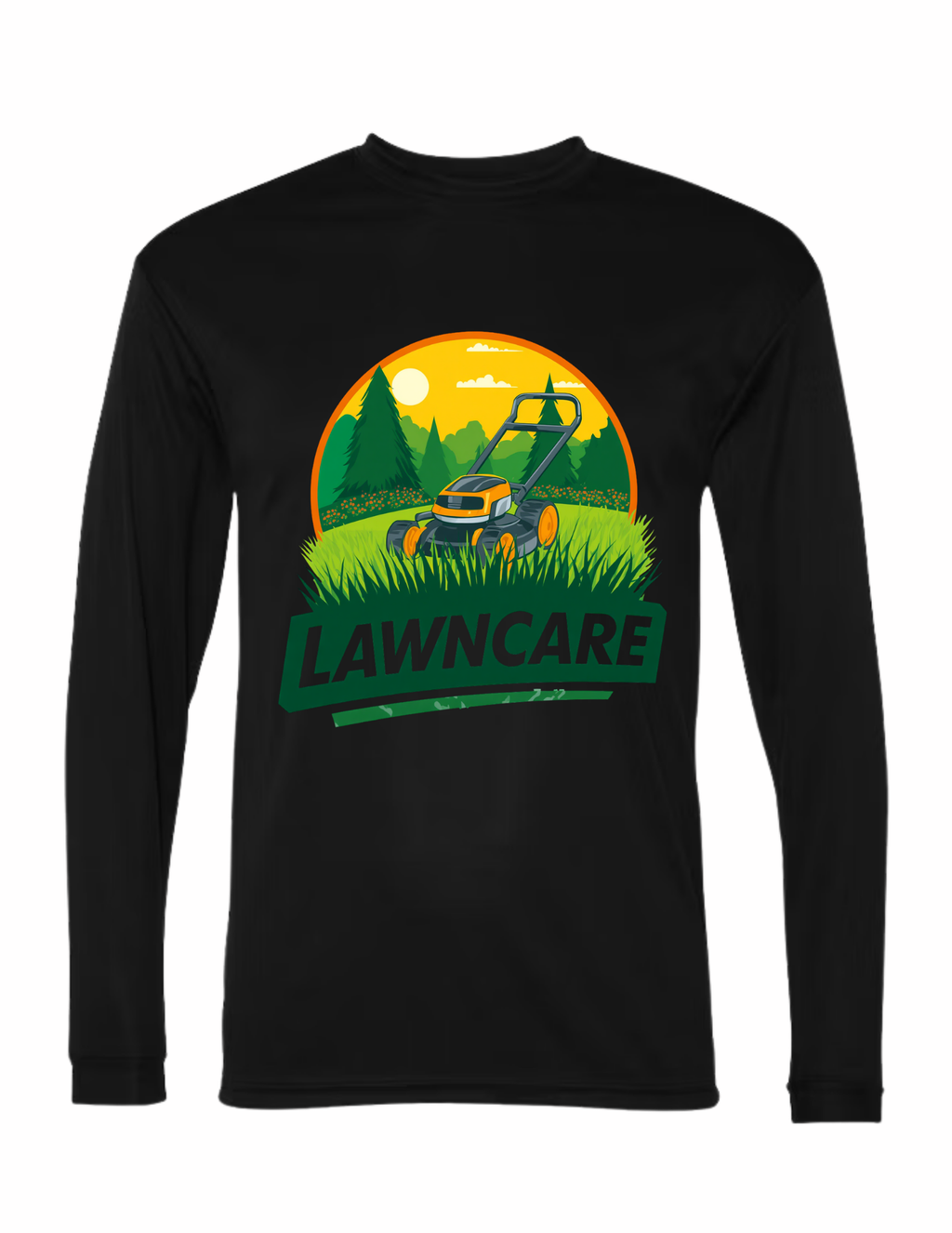 Long Sleeve T-Shirt (Front & Back Design)
