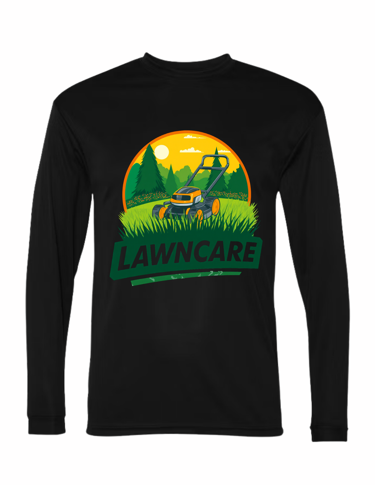 Long Sleeve T-Shirt (Front & Back Design)