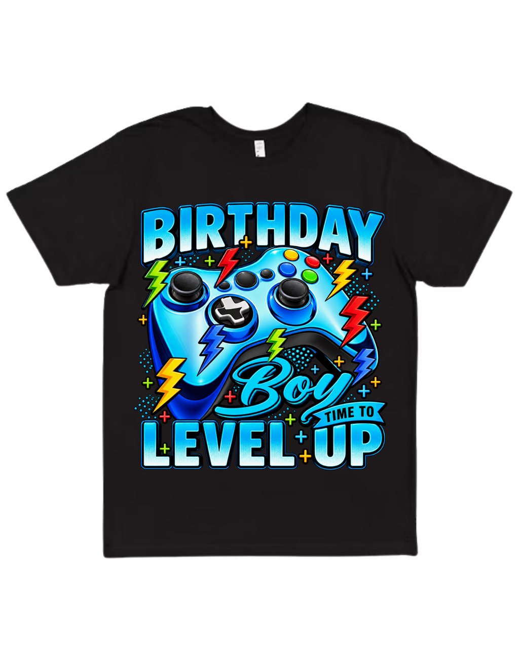 Kids Short Sleeve T-shirt Front + Back Design